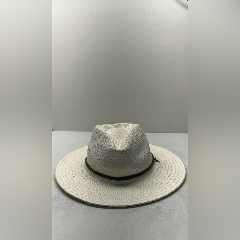 Rag and Bone Packable Straw Fedora Hat